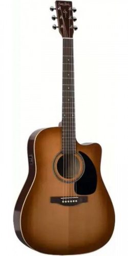 Електроакустична гітара S & P 033 775 - CW GT Vintage Burst Cedar EQ with Bag - JCS.UA