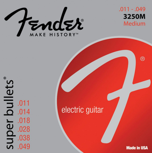 Струни для електрогітари Fender 3250M - JCS.UA