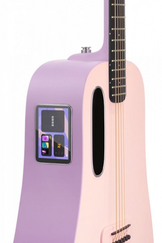 Електроакустична гітара з вбудованими ефектами Blue Lava (36") Coral Pink - JCS.UA фото 3