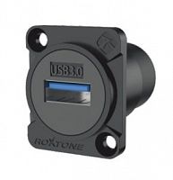Роз'єм Roxtone RAU3D-B USB панельний - JCS.UA