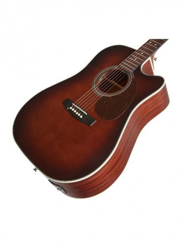 Электроакустическая гитара CORT MR500E (Brown Burst) - JCS.UA фото 2
