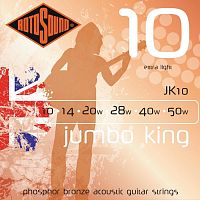 Струни для акустичних гітар Rotosound JK10 - JCS.UA