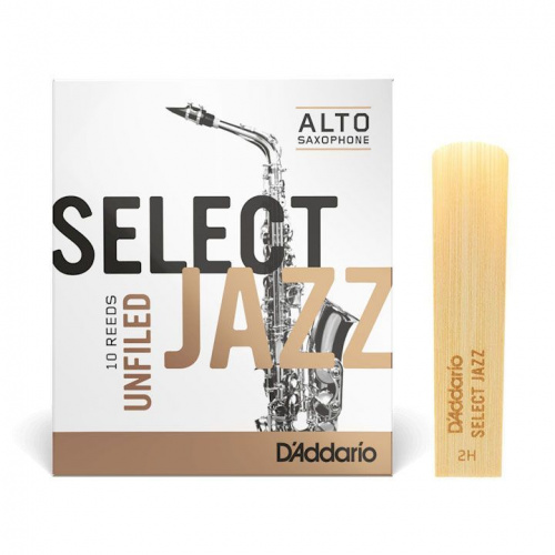 Палиця для альт саксофона D'ADDARIO RRS10ASX2H Select Jazz - Alto Sax Unfiled 2H (1шт) - JCS.UA