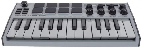 MIDI клавиатура AKAI MPK Mini MK3 Grey - JCS.UA фото 2