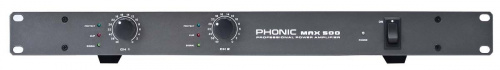Підсилювач потужності Phonic MAX 500 - JCS.UA