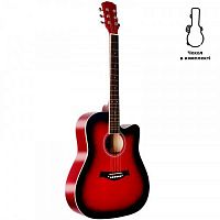 Акустическая гитара Alfabeto WG105 RDS + bag - JCS.UA