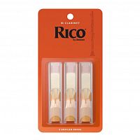 Трости для кларнета D'ADDARIO RCA0330 Rico - Bb Clarinet #3.0 - 3-Pack - JCS.UA