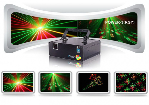 Лазер CR-Laser POWER-3 (650RGY) - JCS.UA фото 2