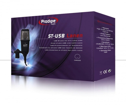 Студійний мікрофон PRODIPE LANEN ST-USB - JCS.UA фото 2