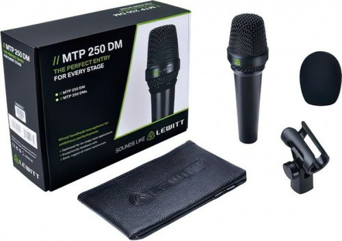 Мікрофон вокальний Lewitt MTP 250 DMs with Switch - JCS.UA фото 5