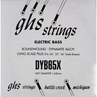 Струна для бас-гітари GHS STRINGS DYB65X - JCS.UA