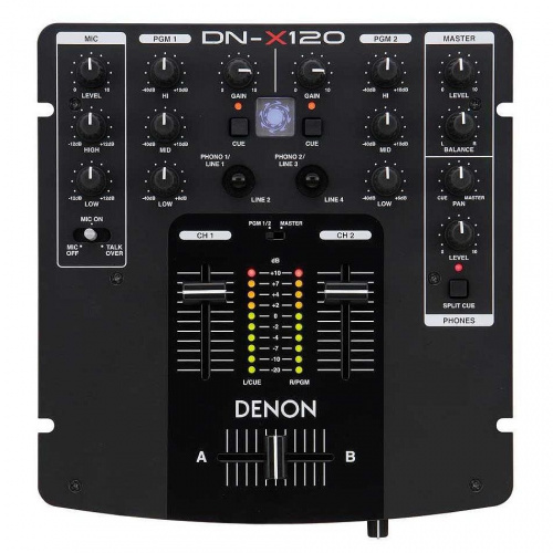 DJ скретч-мікшер Denon DJ DN-X120 - JCS.UA