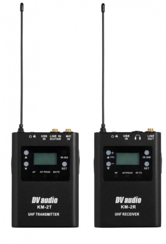 Накамерная радиосистема DV audio KM-2TR - JCS.UA