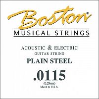 Струна для акустичної або електрогітари Boston BPL-0115 - JCS.UA