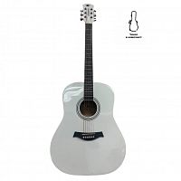 Акустическая гитара Alfabeto WG110 White + bag - JCS.UA