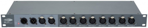 Сплиттер Showtec DB-1-8/RDM 8 Channel DMX Booster with RDM 3p XLR - JCS.UA