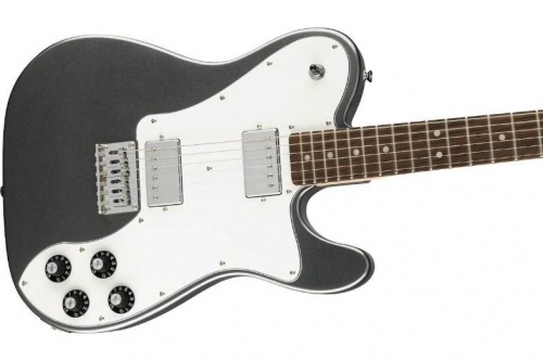Электрогитара SQUIER by FENDER AFFINITY SERIES TELECASTER DELUXE HH LR CHARCOAL FROST METALLIC - JCS.UA фото 3