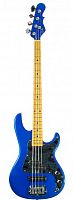 Бас-гітара G & L SB2 FOUR STRINGS (Electric Blue, maple, mirror) №CLF51087 - JCS.UA