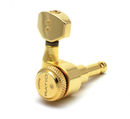 Колки GRAPH TECH PRL-8721-G0 Electric Locking 6 In-line C0ntemporary Mini Gold 2 Pin - JCS.UA