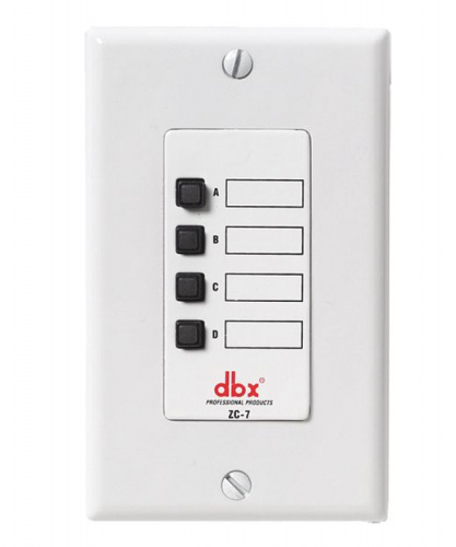 Контроллер настенный dbx ZC7 - JCS.UA
