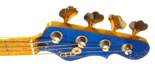 Бас-гітара G & L SB2 FOUR STRINGS (Electric Blue, maple, mirror) №CLF51087 - JCS.UA фото 7