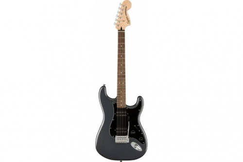 Електрогітара SQUIER by FENDER AFFINITY SERIES STRATOCASTER HH LR CHARCOAL FROST METALLIC - JCS.UA