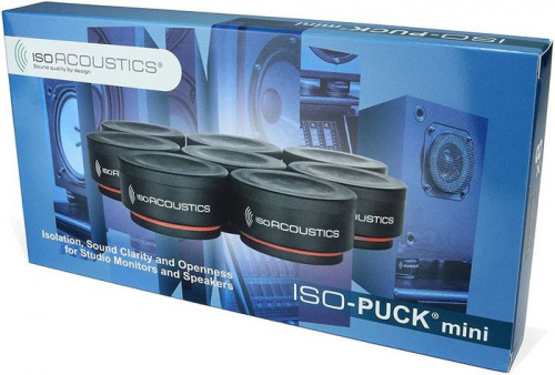 Комплект звукоізоляційних підставок IsoAcoustics ISO-PUCK-Mini (8 шт.) - JCS.UA фото 3