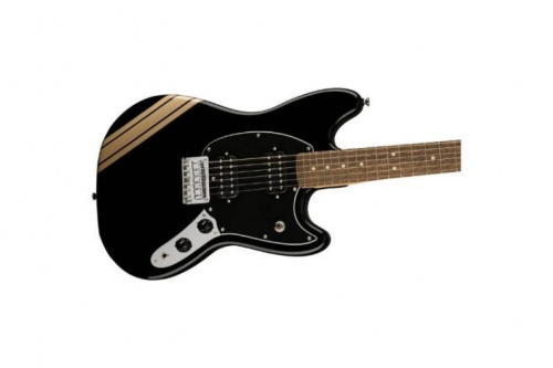 Электрогитара SQUIER by FENDER BULLET MUSTANG FSR HH BLACK w/COMPETITION STRIPES - JCS.UA фото 3