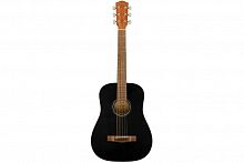 Гітара акустична FENDER FA-15 STEEL 3/4 BLACK WN w/BAG - JCS.UA