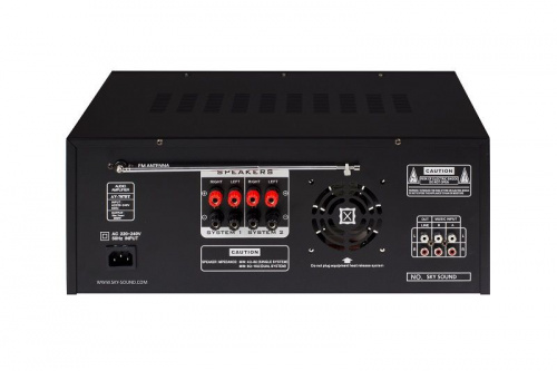 Мікшерний пульт Sky Sound RX-800BT (Bluetooth, USB, SD, MP3, FM) - JCS.UA фото 3