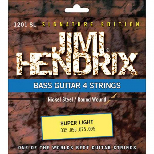 Струни для бас-гітари Jimi Hendrix 1201 SL - JCS.UA