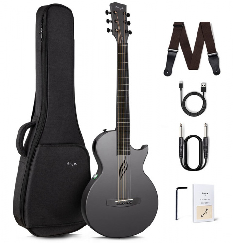 Смарт-гитара Enya Nova Go Black SP1 - JCS.UA фото 2