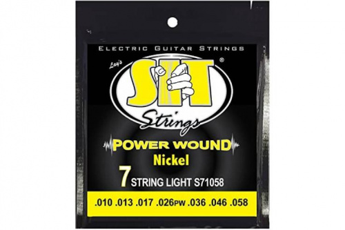 Струни для електрогітар SIT STRINGS S71058 - JCS.UA