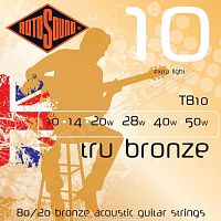 Струни для акустичних гітар Rotosound TB10 - JCS.UA