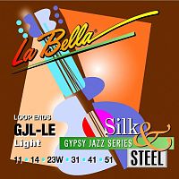 Струни для класичної гітари La Bella GJL-LE Gypsy Jazz (P.end) - JCS.UA
