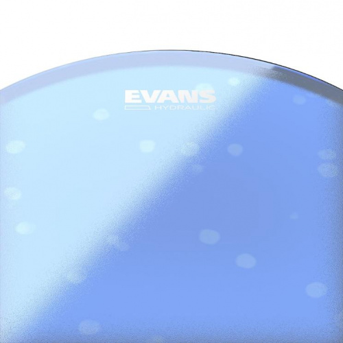 Пластик для малого барабана EVANS B14HB 14" HYDRAULIC BLUE - JCS.UA фото 2