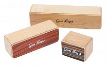 Набір з трьох дерев'яних шейкерів GON BOPS FSPWSH3 Fiesta Wood Shakers - JCS.UA