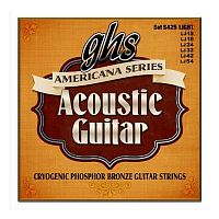 Струны для акустической гитары GHS S425 (12-54 Americana Phosphor Bronze) - JCS.UA