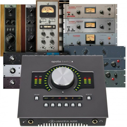 Аудиоинтерфейс UNIVERSAL AUDIO Apollo Twin X DUO Heritage Edition (Desktop/Mac/Win/TB3) - JCS.UA фото 10