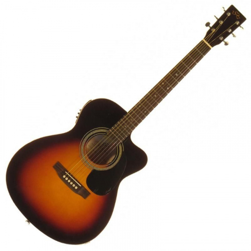 Електроакустична гітара SX OM160CE / VS - JCS.UA фото 2