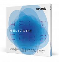 Струни D'Addario H510 4 / 4M HELICORE CELLO STRING SET 4/4 Scale Medium Tension - JCS.UA