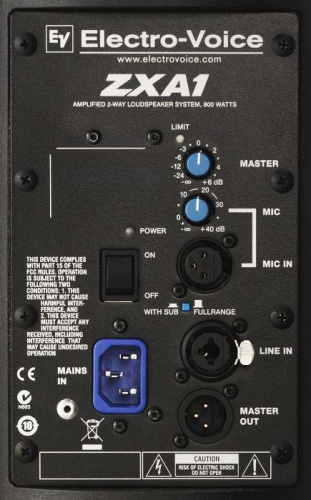 Активная акустическая система Electro-Voice ZxA1-90B 230V - JCS.UA фото 2