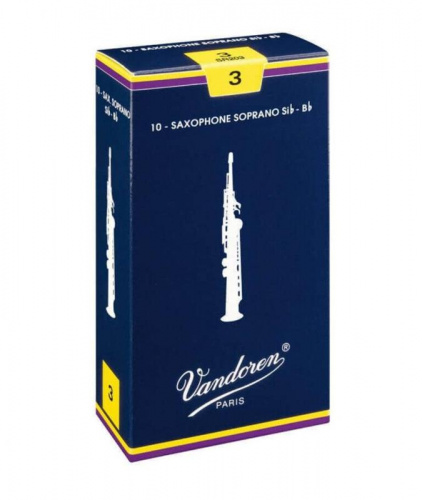Трость для сопрано саксофона Vandoren 2,5 - JCS.UA