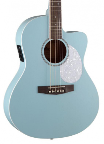 Электроакустическая гитара CORT Jade Classic (Sky Blue Open Pore) - JCS.UA фото 2
