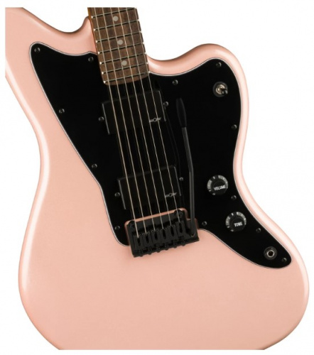 Електрогітара SQUIER by FENDER CONTEMPORARY ACTIVE JAZZMASTER HH LRL SHELL PINK PEARL - JCS.UA фото 4