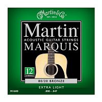 Струни для акустичної гітари Martin Marquis Bronze M1600 - JCS.UA