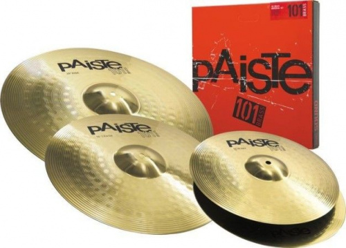 Набір барабанних тарілок Paiste 101 Brass Universal Set - JCS.UA
