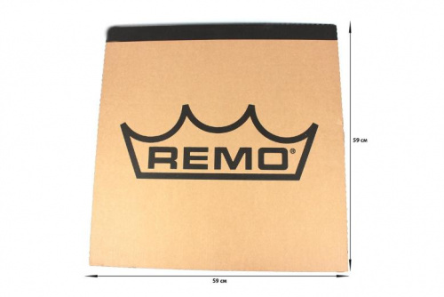 Пластик для барабана REMO POWERSTROKE3 22" COLORTONE RED - JCS.UA фото 5