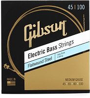 Струни для бас-гітар GIBSON SBG-FWLS12 LONG SCALE FLATWOUND BASS STRINGS MEDIUM - JCS.UA