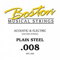 Струна для акустичної або електрогітари Boston BPL-008 - JCS.UA